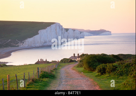 England, Sussex, sieben Schwestern Stockfoto