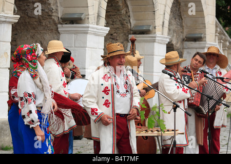 Ukranian folk Festival, Kamenez-Podolsk, Khmelnytskyi Oblast (Provinz), Ukraine Stockfoto