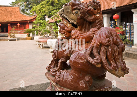 Temple of Literature Hanoi Vietnam Stockfoto