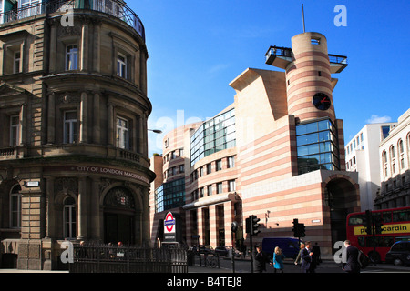 Amtsgericht und 1 Geflügel Lane Bürogebäude The City of London England Stockfoto