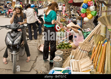 Markt-Hanoi-Vietnam Stockfoto