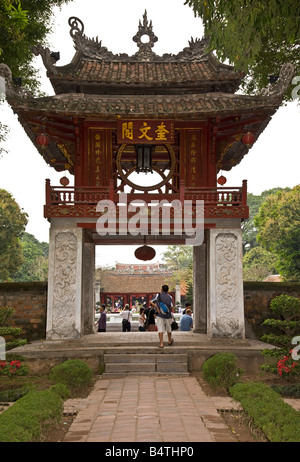 Temple of Literature, Hanoi, Vietnam Stockfoto