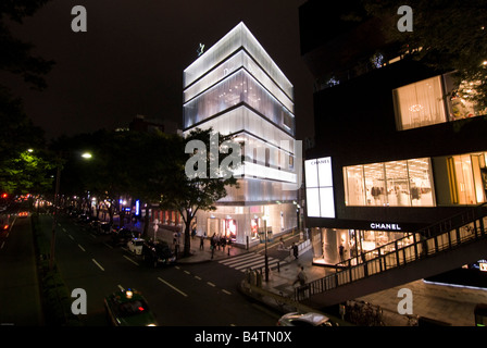 Dior-Shop in Omote Sando, Tokio, Japan.  Architekt: SANAA Tokio Stockfoto