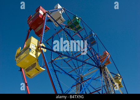 Der Balboa Pavilion in Newport Beach, Orange County, Kalifornien, Riesenrad hautnah Stockfoto