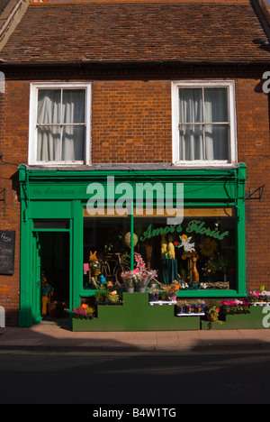 Amor Floristen in Bungay, Suffolk, Uk Stockfoto