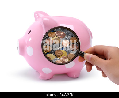 Sparschwein Stockfoto