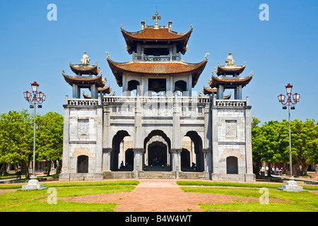 Phat Diem Ninh Binh Nord-Vietnam Stockfoto