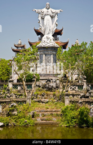 Phat Diem Ninh Binh Nord-Vietnam Stockfoto