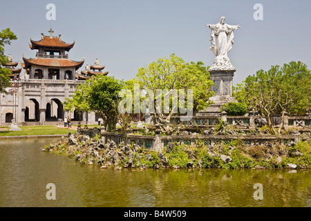 Phat Diem Ninh Binh Nord-Vietnam Stockfoto