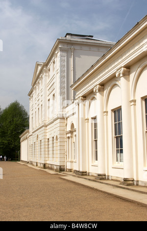 Vorderansicht des Kenwood House English Heritage historische Wahrzeichen Hampstead London NW3 England UK Stockfoto