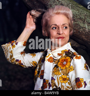 Carmen Silvera Actress 1974 täglicher Spiegel Tony Smith Stockfoto