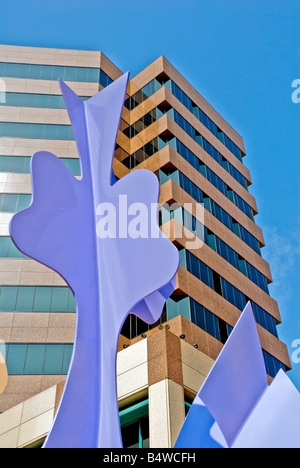 Koll Center North Phase II Gebäude Irvine, Orange County, CA, United States Business Center Architektur Architektonische closeup Stockfoto