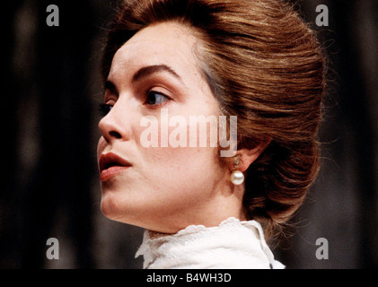 Greta Scacchi Schauspielerin Sterne in dem Stück Uncle Vanya Stockfoto