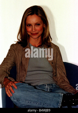 Calista Flockhart Schauspielerin, die in US-Fernsehserie Ally McBeal Sterne Stockfoto