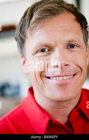 Blonde Menschen Porträt Stockfoto