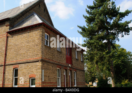 Bühneneingang des Normansfield Krankenhaus Theater Hampton Wick London zurück Stockfoto