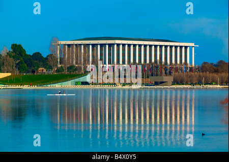 NATIONALBIBLIOTHEK LAKE BURLEY CANBERRA NSW AUSTRALIA Stockfoto