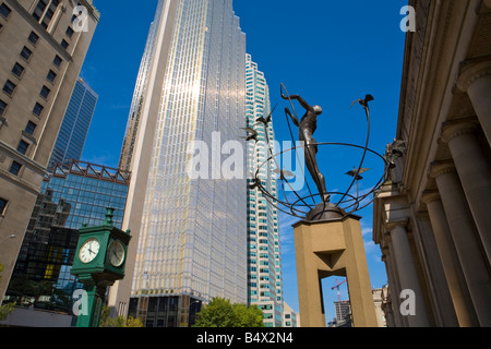 Statue des Multikulturalismus, Toronto, Ontario, Kanada Stockfoto