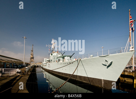 HMS Kavalier im Historic Dockyard Chatham in Kent. Stockfoto