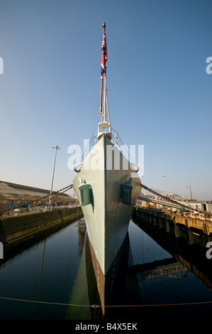 HMS Kavalier im Historic Dockyard Chatham in Kent. Stockfoto