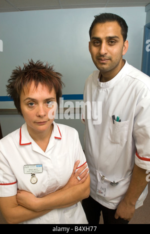 Porträt des Röntgenassistenten in einem Krankenhaus Stockfoto