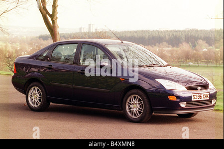 Ford Focus viertürige Limousine 1999 Modell Stockfoto