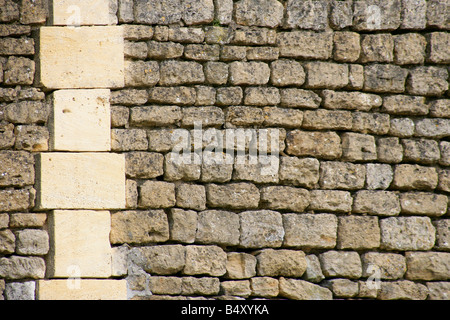 Steinmauer, full-frame Stockfoto