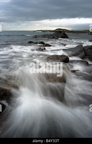 Dunklen Abend, Isle Seil, Argyll, Schottland Stockfoto