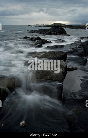 Dunklen Abend, Isle Seil, Argyll, Schottland Stockfoto