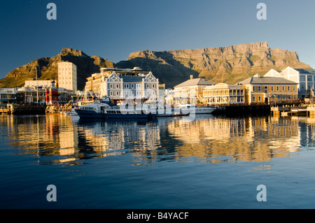 Waterfront, Tafelberg, Cape Town, Western Cape, Südafrika Stockfoto