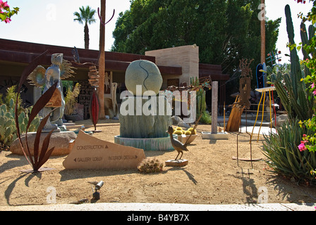 Palm Desert California El Paseo fahren Wüste Kunst Sammlung & Skulptur Garten zeitgenössischer bildender Kunst Stockfoto