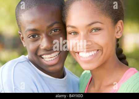 Teenager-paar Stockfoto