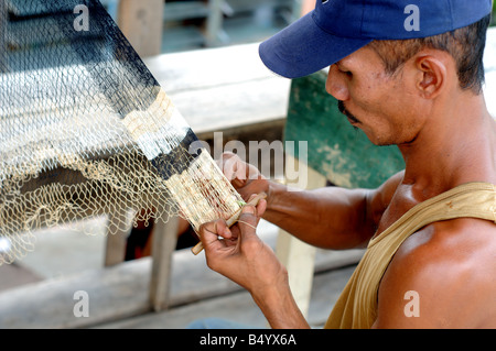 Tanjung Balai Karimun Riau Indonesien Stockfoto