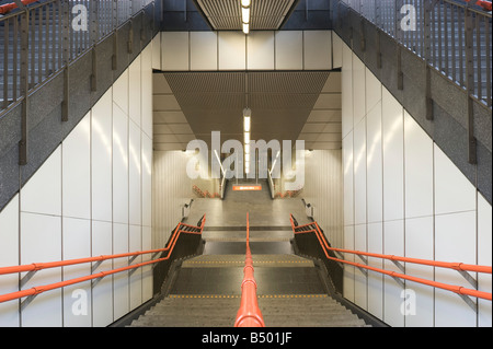 Vienna-U-Bahnlinie U3 Station Johnstraße Stockfoto