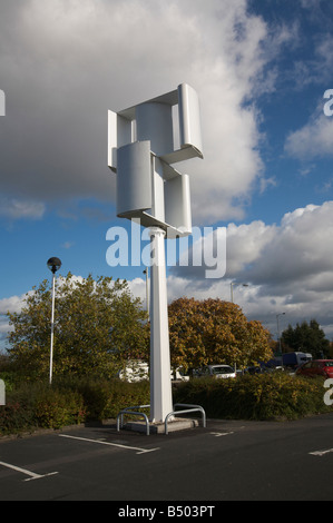 Urban Wind Power Turbine Dudley West Midlands England UK Stockfoto