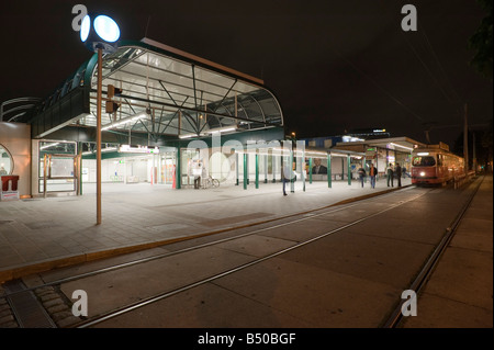 Wien U Bahn Station Schottenring Architektengruppe U Bahn Vienna U-Bahn Stockfoto