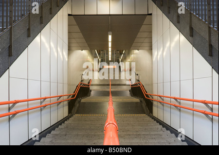 Vienna-U-Bahnlinie U3 Station Johnstraße Stockfoto