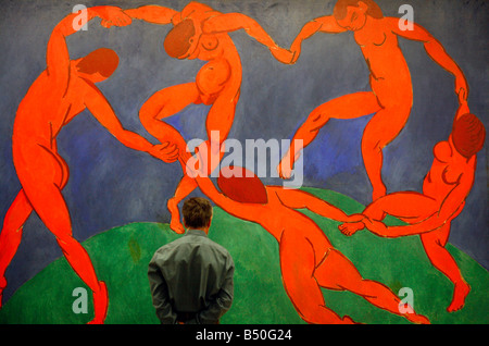 La Danse-Gemälde von Henri Matisse bei der State Hermitage Museum St. Petersburg Russland Stockfoto