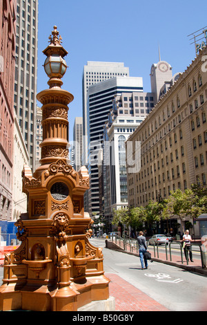 Lotta es Fountain, San Francisco, Kalifornien Stockfoto