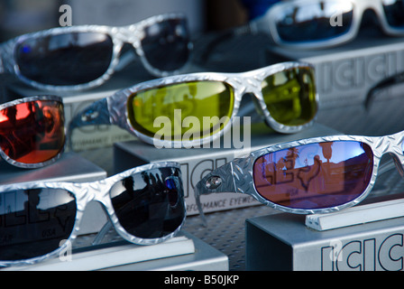 Harley-Davidson Motorrad Brille amerikanische Hitze Palm Springs CA Motorrad & Hot Rod Weekend Stockfoto