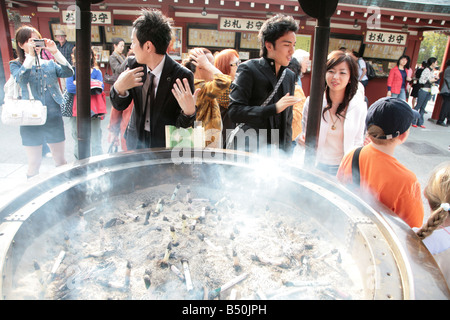 Asakusa im Stadtteil in Taitō, Tokio, Japan Stockfoto