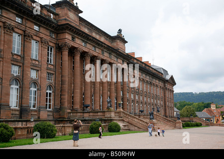 Sep 2008 - Chateau des Rohan in Saverene Elsass Frankreich Stockfoto