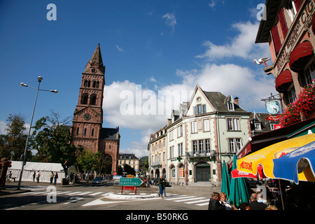 Sep 2008 - Munster Elsass Frankreich Stockfoto