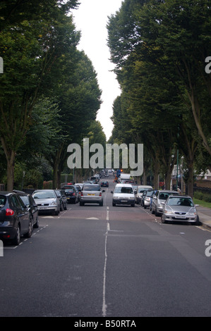 Brondesbury Villen, Kilburn, London, England, Vereinigtes Königreich Stockfoto