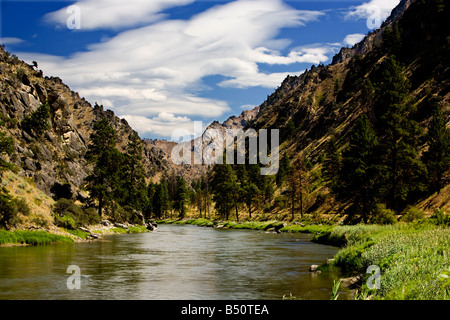 Salmon River Canyon, Idaho. Stockfoto