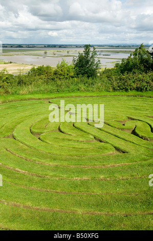 Verwaltete Exerzitien in Alkborough an der Mündung des Humber das größte verwalteten Retreat-Projekt in Europa Stockfoto