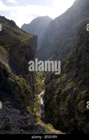 Garaganta de Cares, Nationalpark Picos de Europa, Spanien Stockfoto