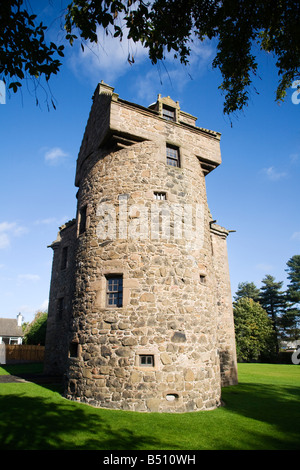 Claypotts Schloss ein Wehrturm aus dem 16. Jahrhundert Haus Dundee Schottland Stockfoto