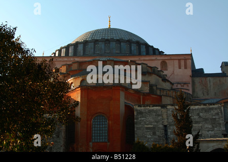 Hagia Sophia Kirche & Museum, Istanbul, Türkei-Februar 2008 Ayasofya (Hagia Sophia) Stockfoto
