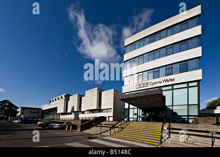 BBC Cymru Wales Gebäude Llandaff Cardiff Wales UK Stockfoto